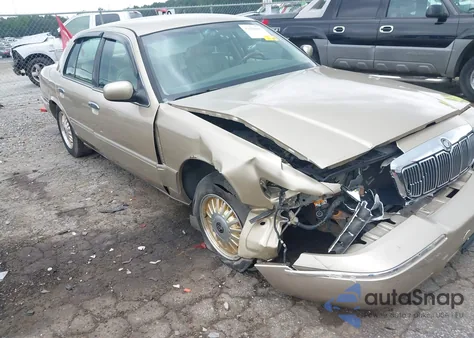 2000 Mercury Grand Marquis Ls z USA, uszkodzony, nr VIN 2MEFM75W8YX697627